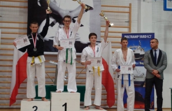 Pierwsze miejsce konkurencja kumite